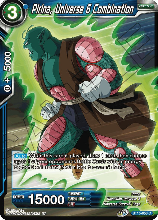 Image for Pirina, Universe 6 Combination - Dragon Ball Super: Masters