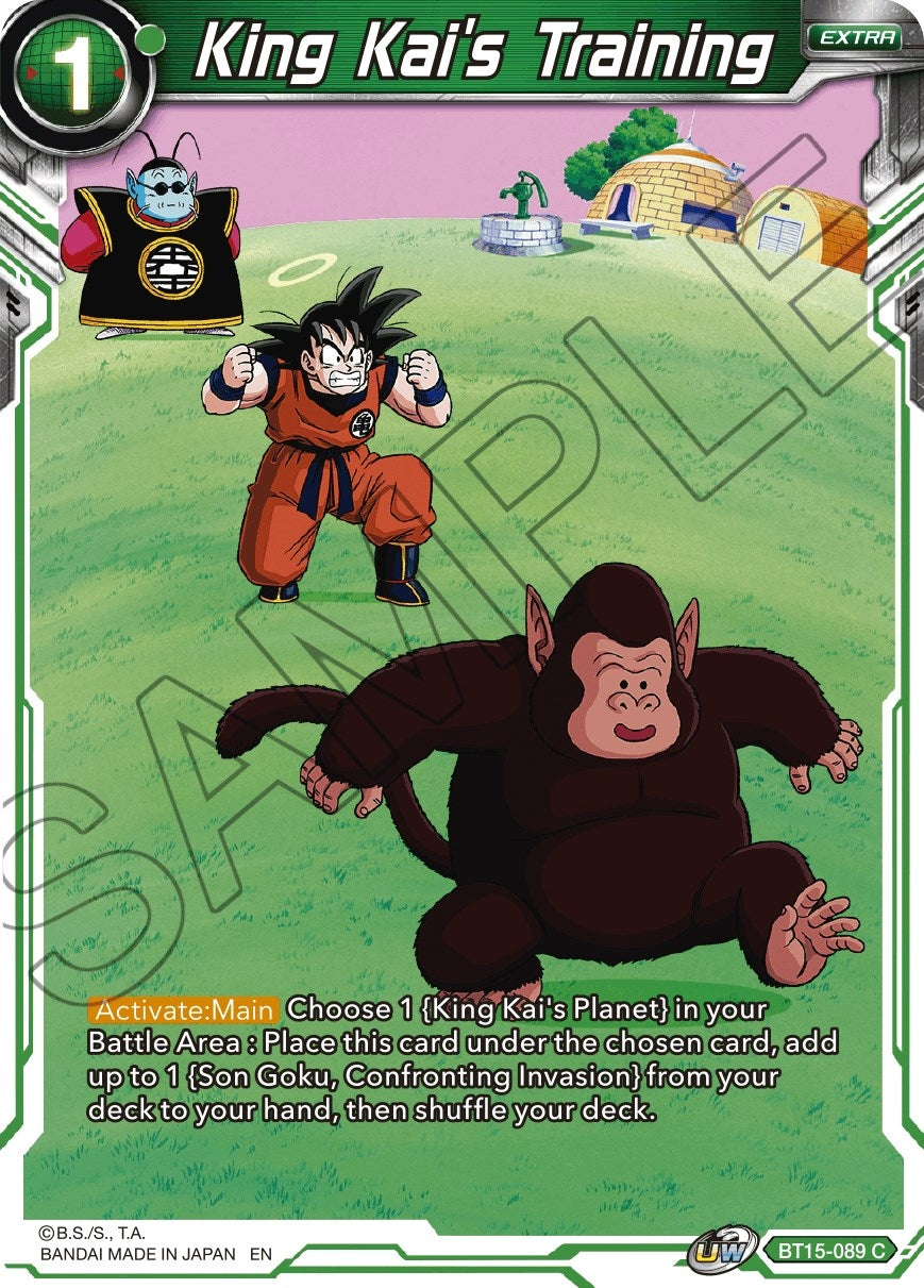 Image for King Kai's Training - Dragon Ball Super: Masters
