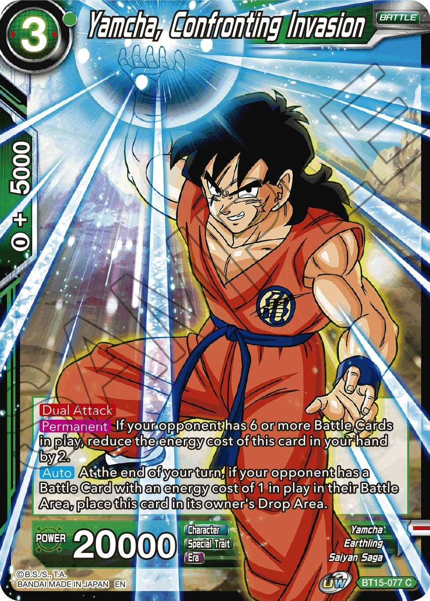 Image for Yamcha, Confronting Invasion - Dragon Ball Super: Masters