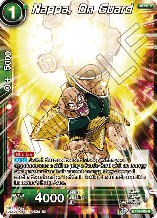 Image for Nappa, on Guard - Dragon Ball Super: Masters