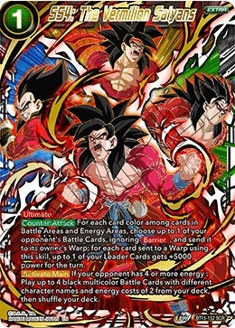 Image for SS4: The Vermilion Saiyans - Dragon Ball Super: Masters