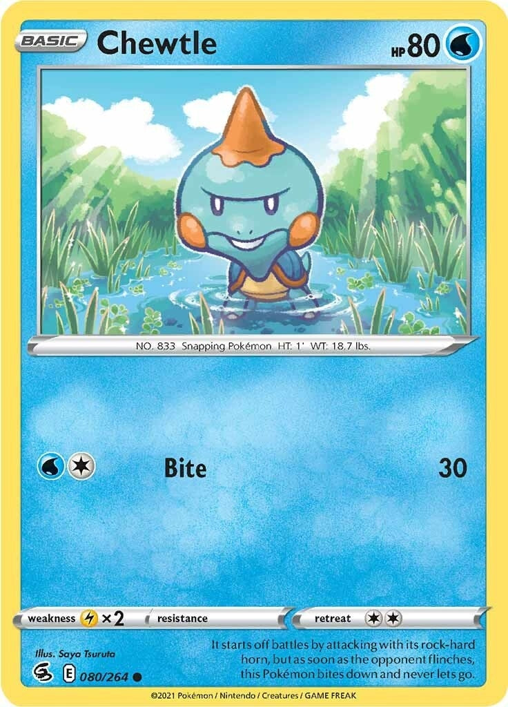 Image for Chewtle - Pokemon