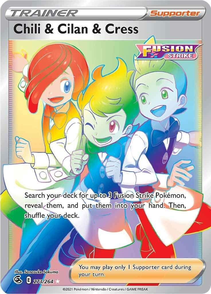 Image for Chili & Cilan & Cress (Secret) - Pokemon