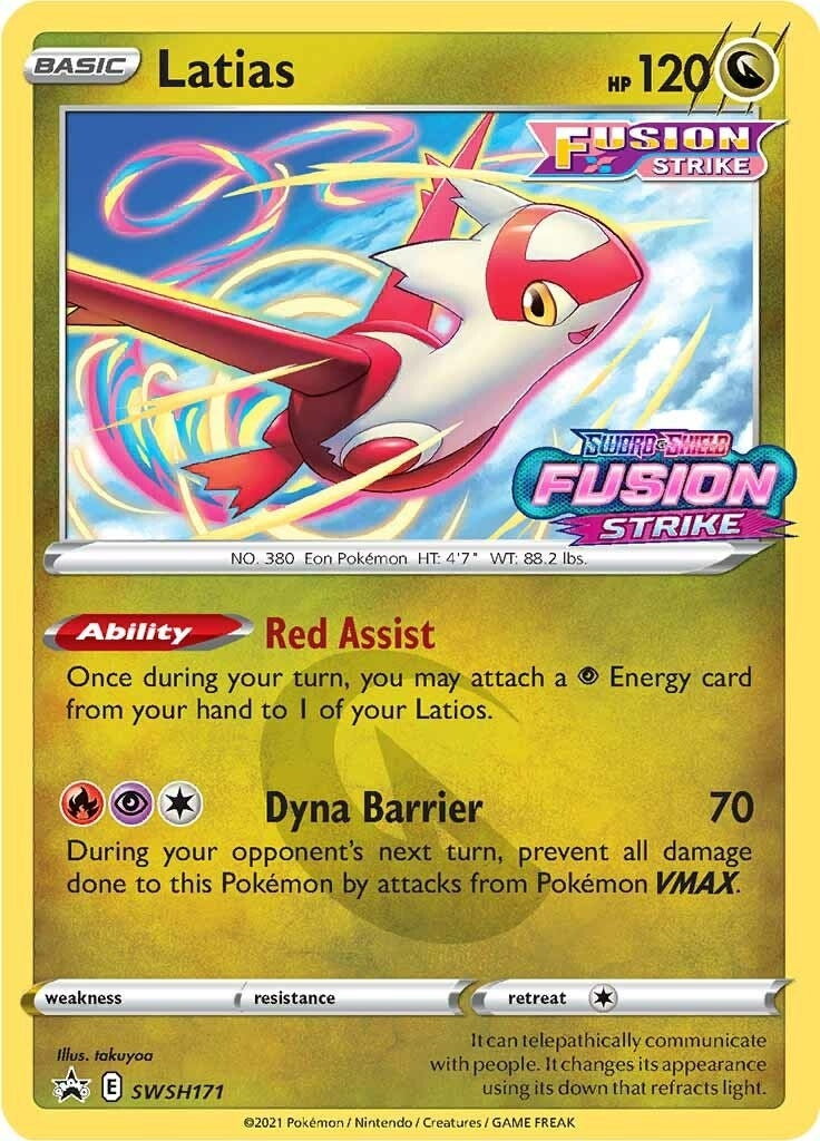 Image for Latias - SWSH171 (Prerelease) - Pokemon
