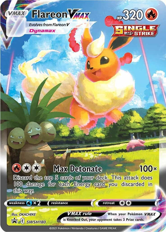 Image for Flareon VMAX - SWSH180 - Pokemon