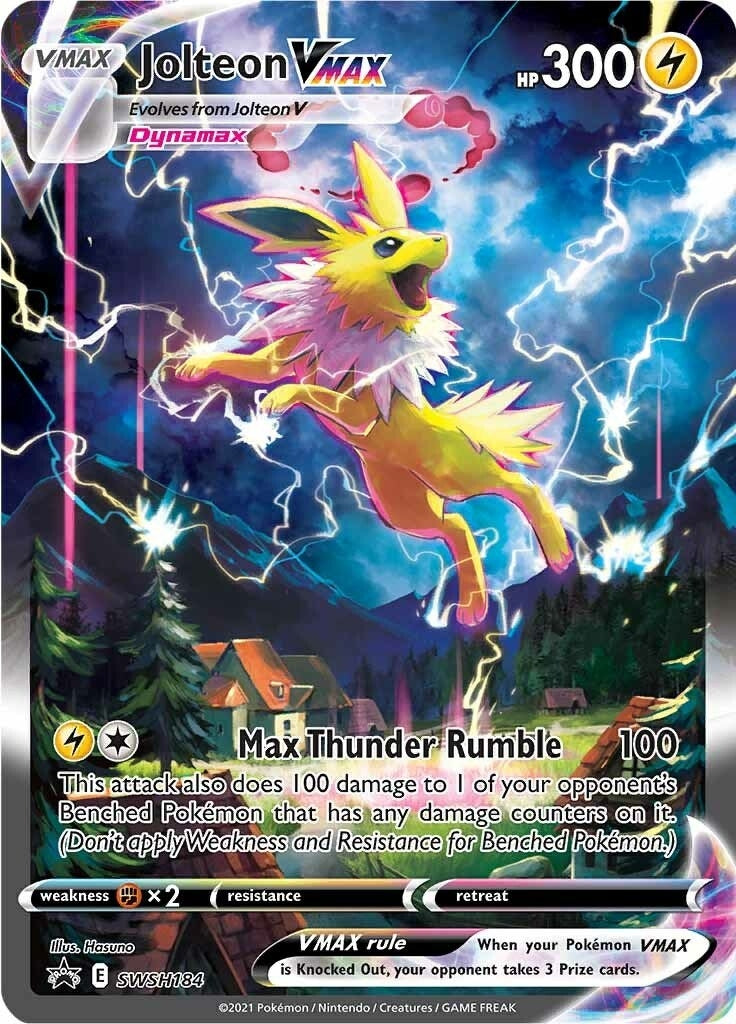 Image for Jolteon VMAX - SWSH184 - Pokemon