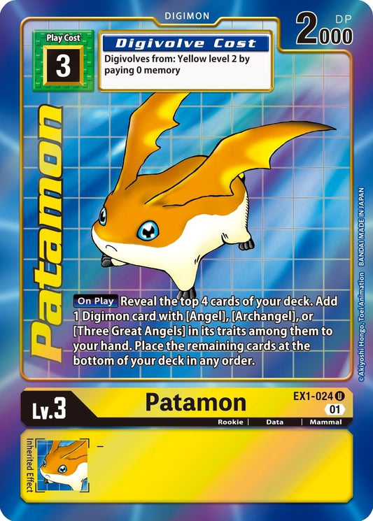 Image for Patamon (Alternate Art) - Digimon Card Game