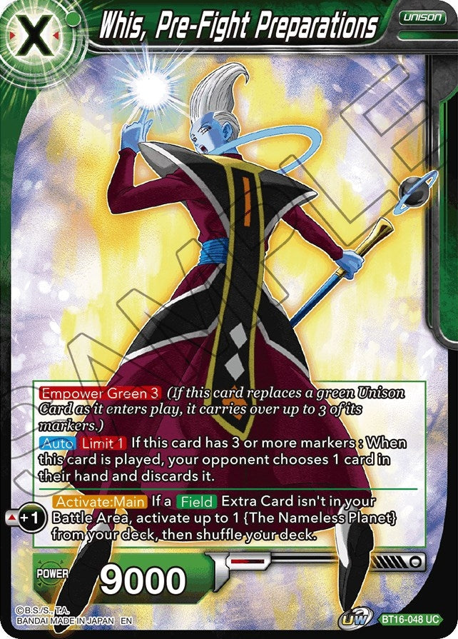 Image for Whis, Pre-Fight Preparations - Dragon Ball Super: Masters