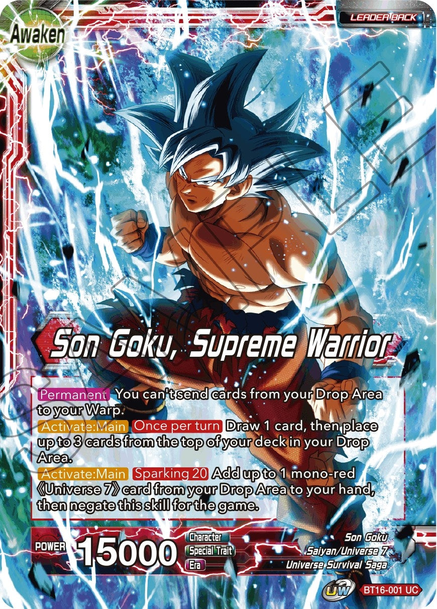 Image for Son Goku // Son Goku, Supreme Warrior - Dragon Ball Super: Masters