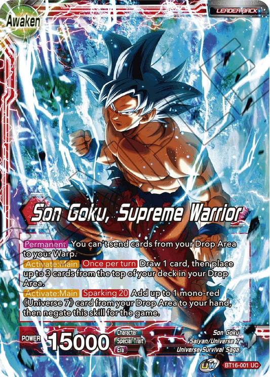 Image for Son Goku // Son Goku, Supreme Warrior - Dragon Ball Super: Masters