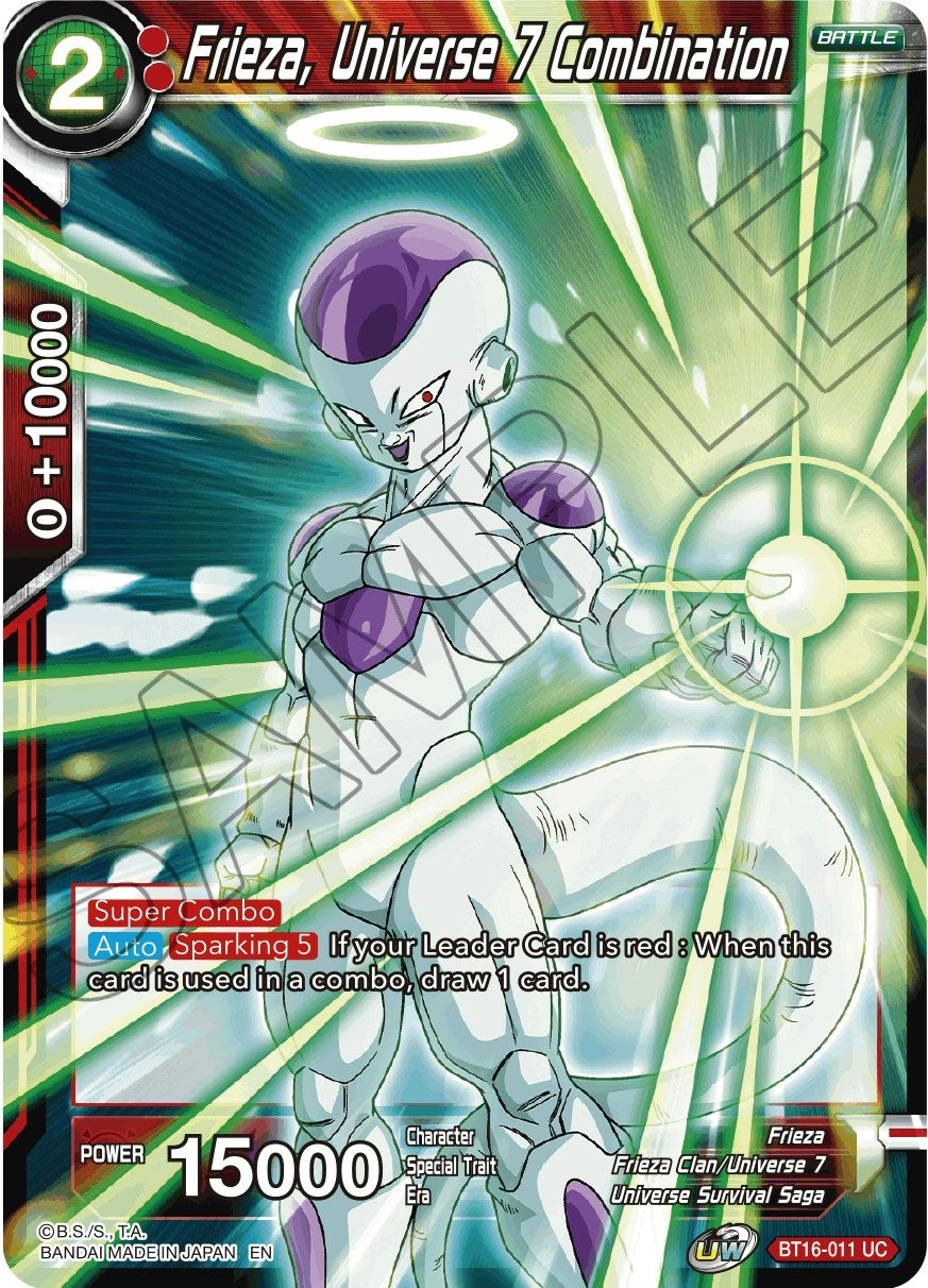 Image for Frieza, Universe 7 Combination - Dragon Ball Super: Masters