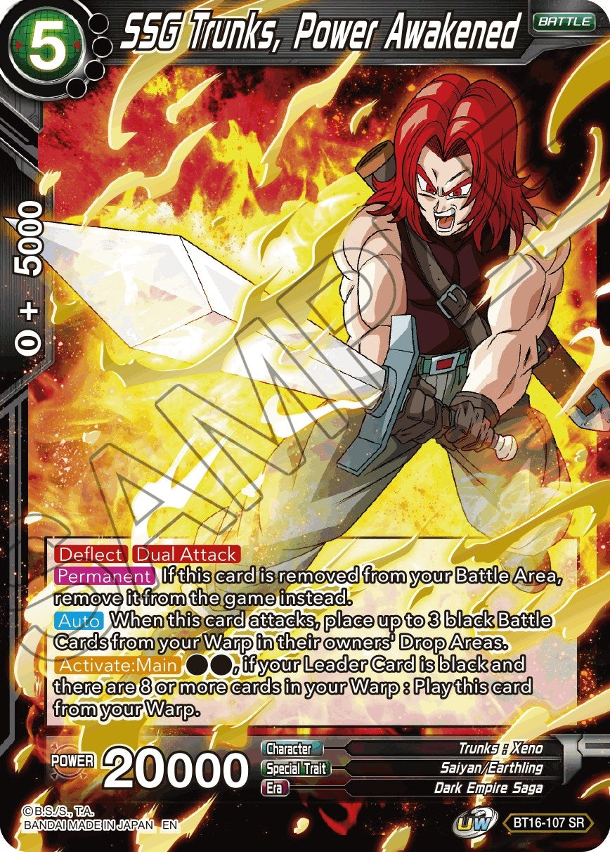 Image for SSG Trunks, Power Awakened - Dragon Ball Super: Masters
