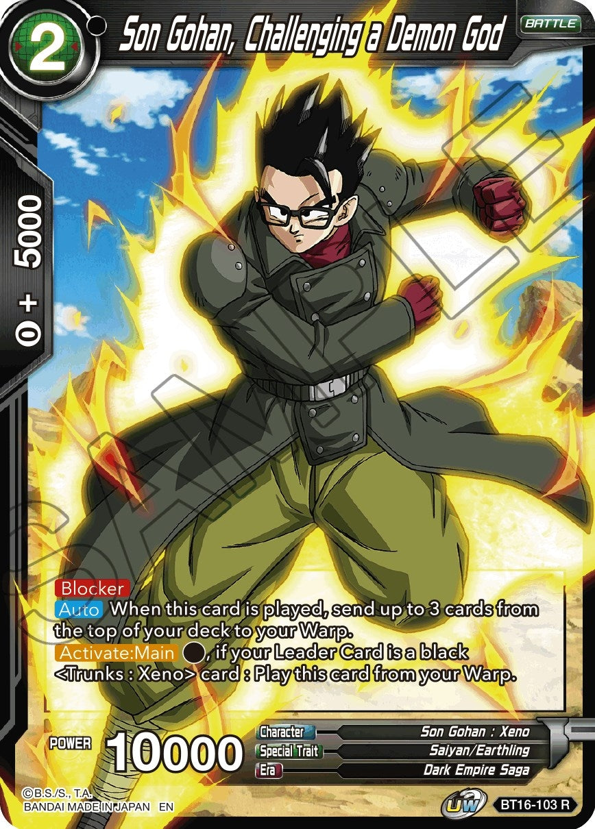 Image for Son Gohan, Challenging a Demon God - Dragon Ball Super: Masters