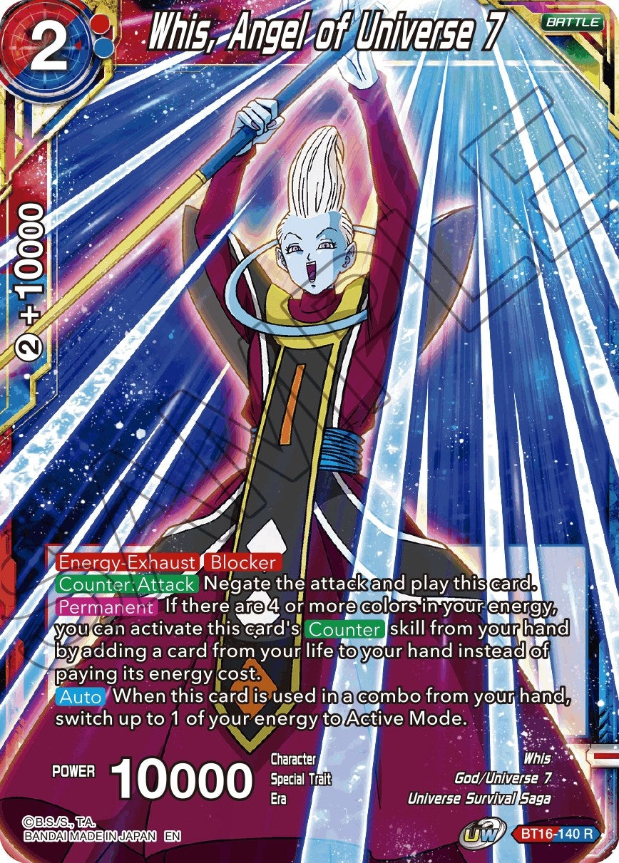 Image for Whis, Angel of Universe 7 - Dragon Ball Super: Masters