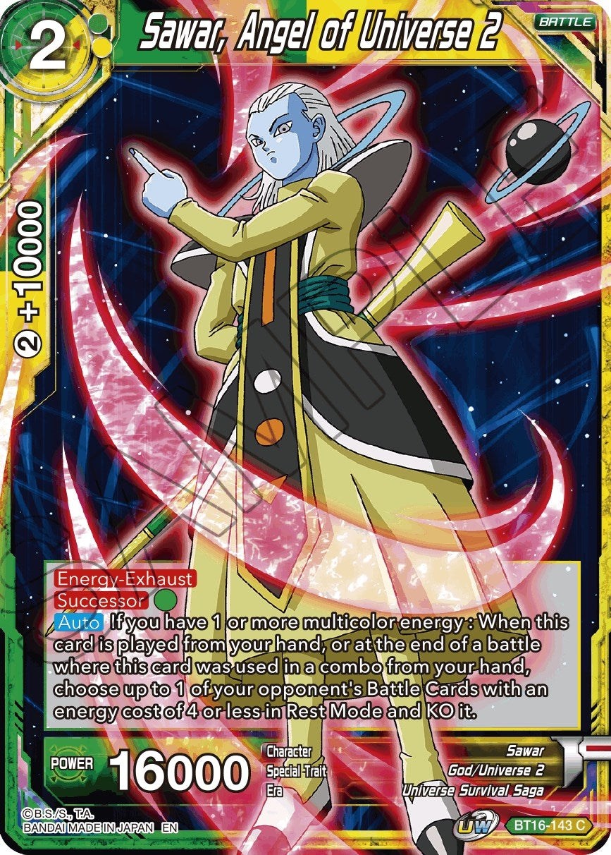 Image for Sawar, Angel of Universe 2 - Dragon Ball Super: Masters