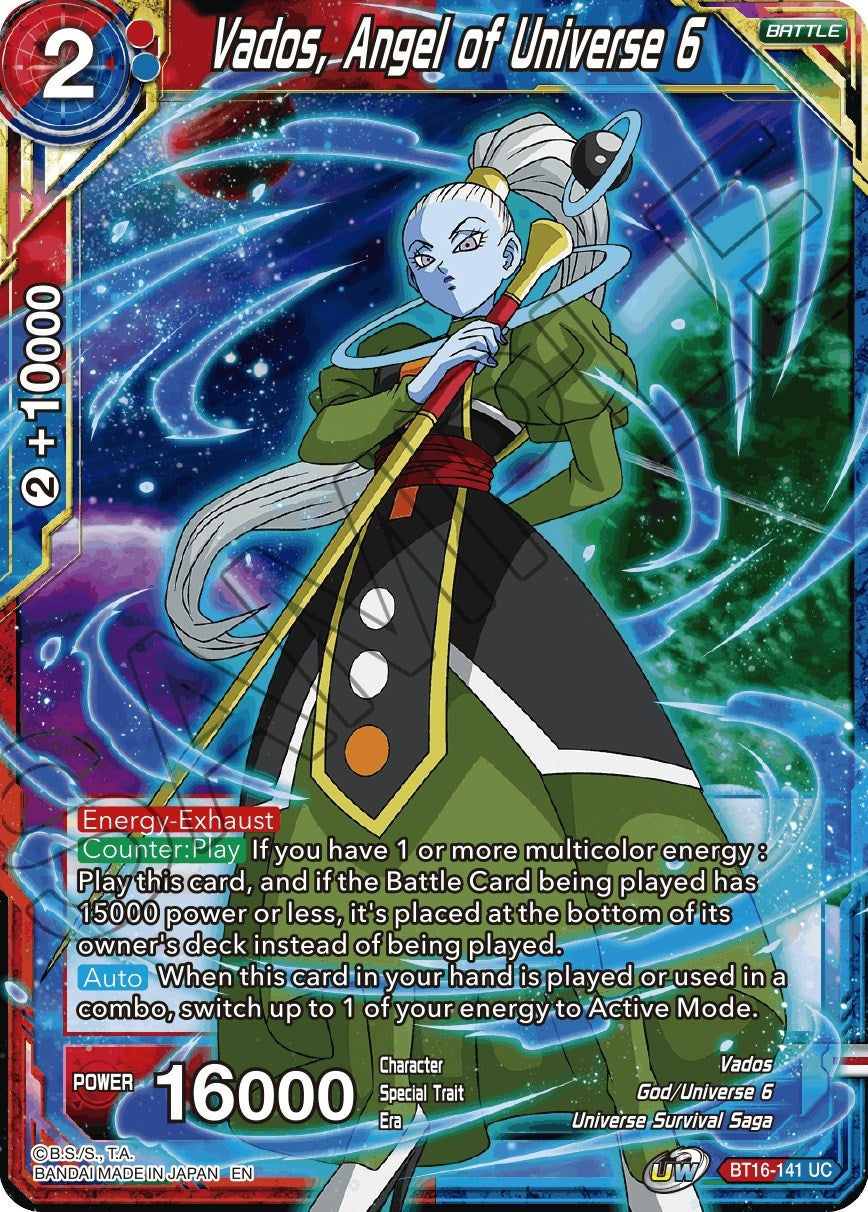 Image for Vados, Angel of Universe 6 - Dragon Ball Super: Masters