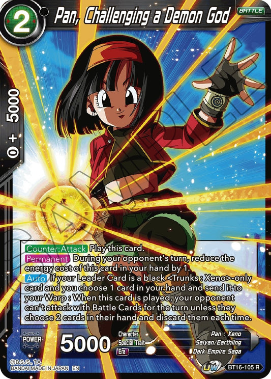 Image for Pan, Challenging a Demon God - Dragon Ball Super: Masters