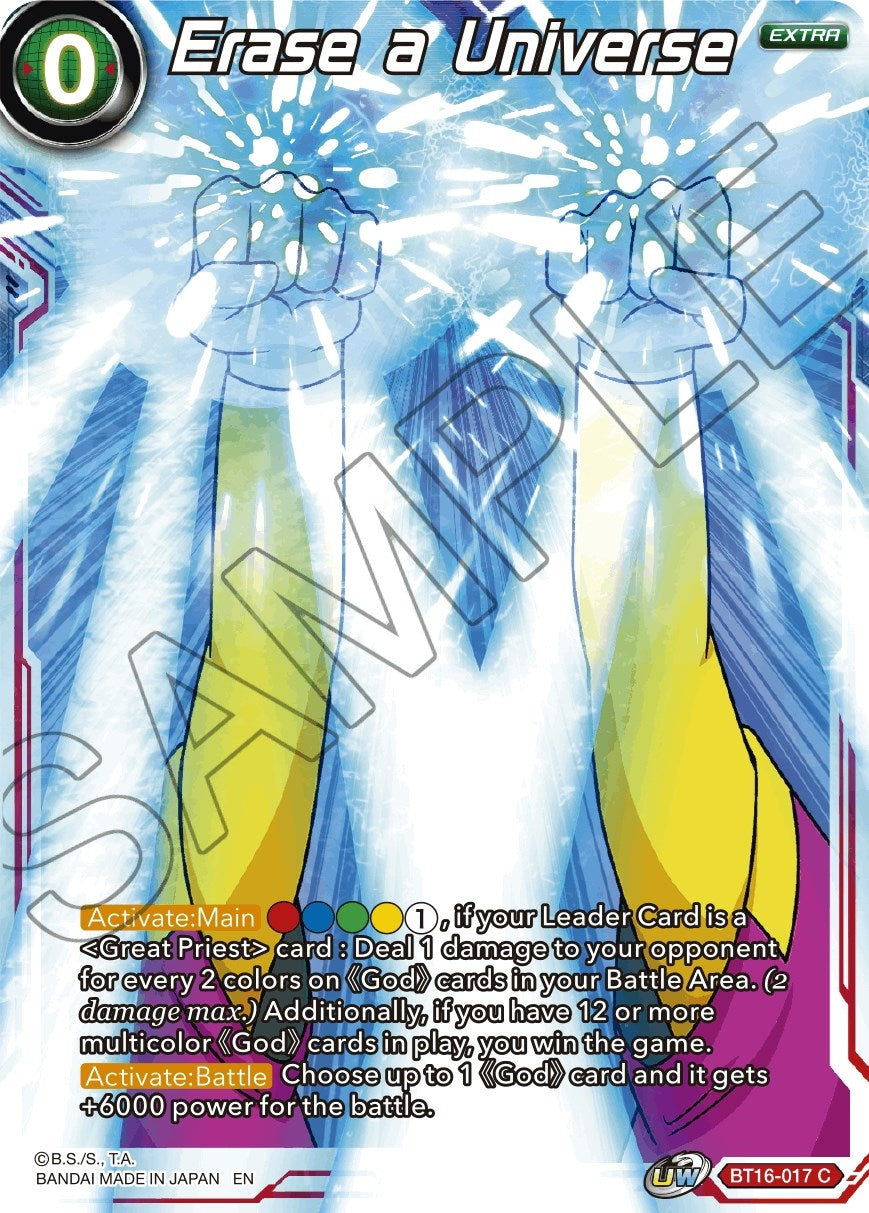 Image for Erase a Universe - Dragon Ball Super: Masters