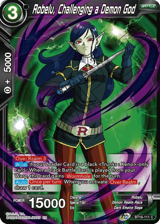 Image for Robelu, Challenging a Demon God - Dragon Ball Super: Masters