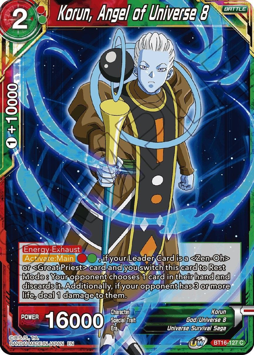 Image for Korun, Angel of Universe 8 - Dragon Ball Super: Masters