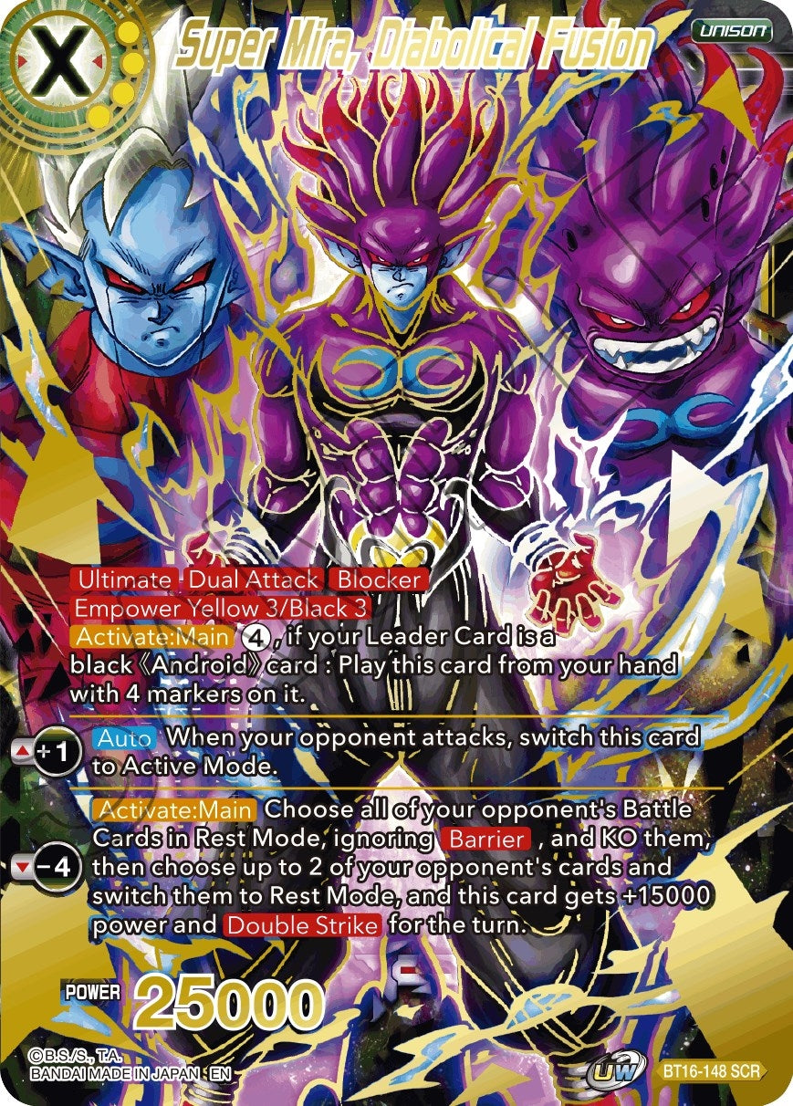 Image for Super Mira, Diabolical Fusion - Dragon Ball Super: Masters