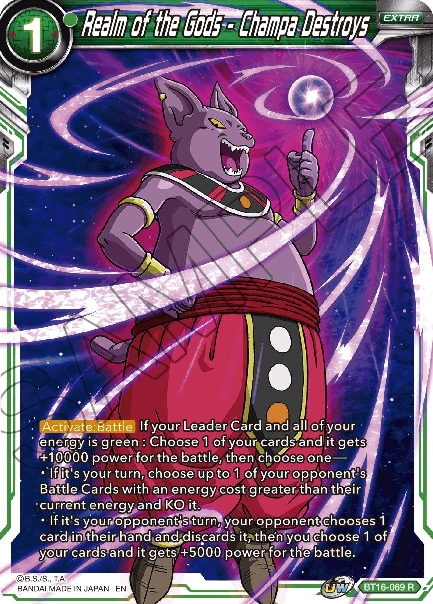 Image for Realm of the Gods - Champa Destroys - Dragon Ball Super: Masters
