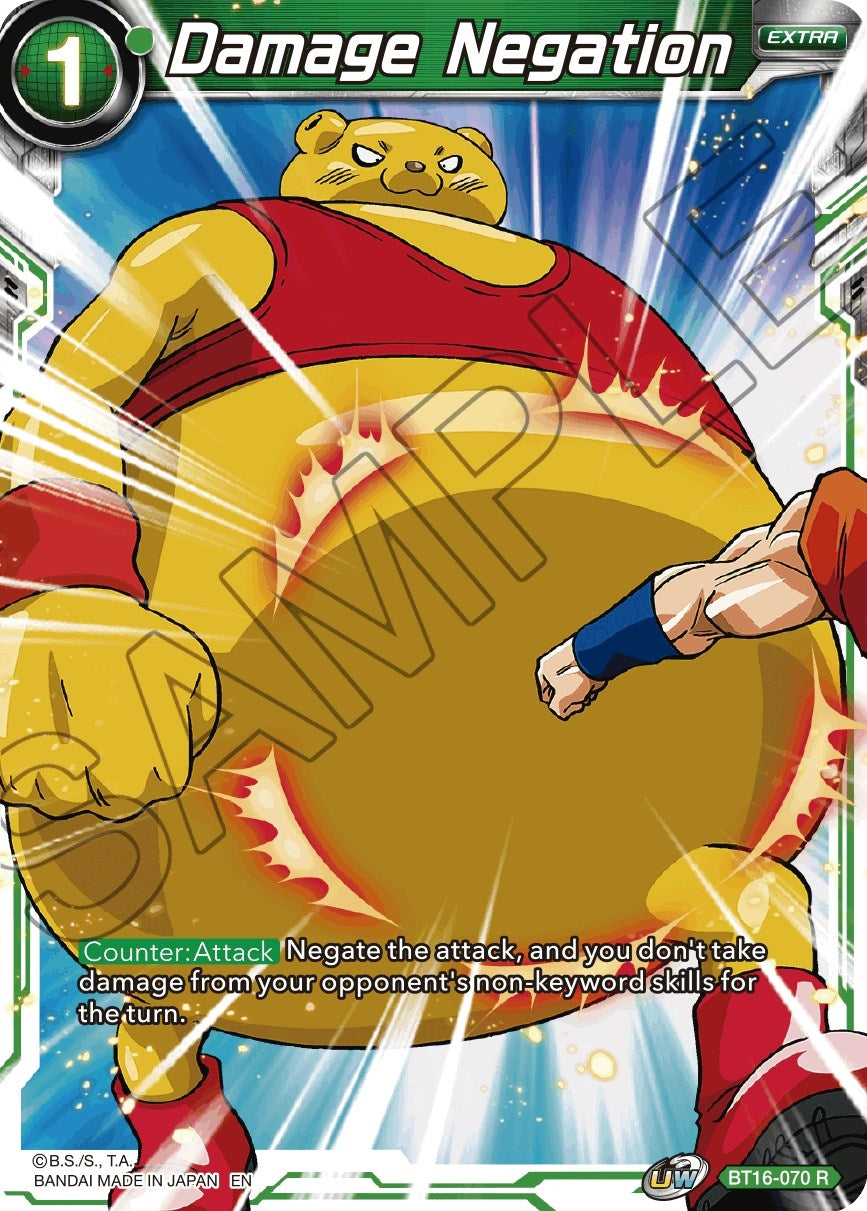 Image for Damage Negation - Dragon Ball Super: Masters