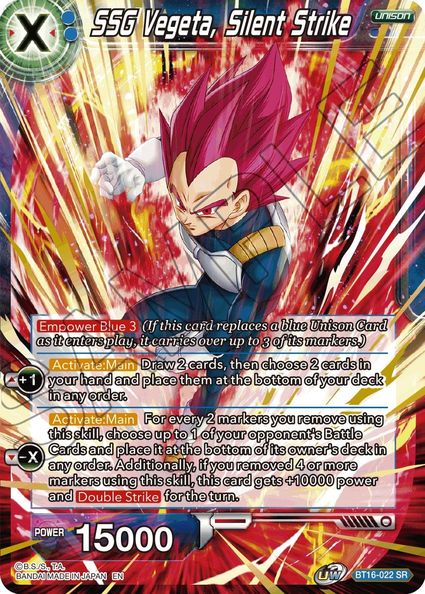 Image for SSG Vegeta, Silent Strike - Dragon Ball Super: Masters