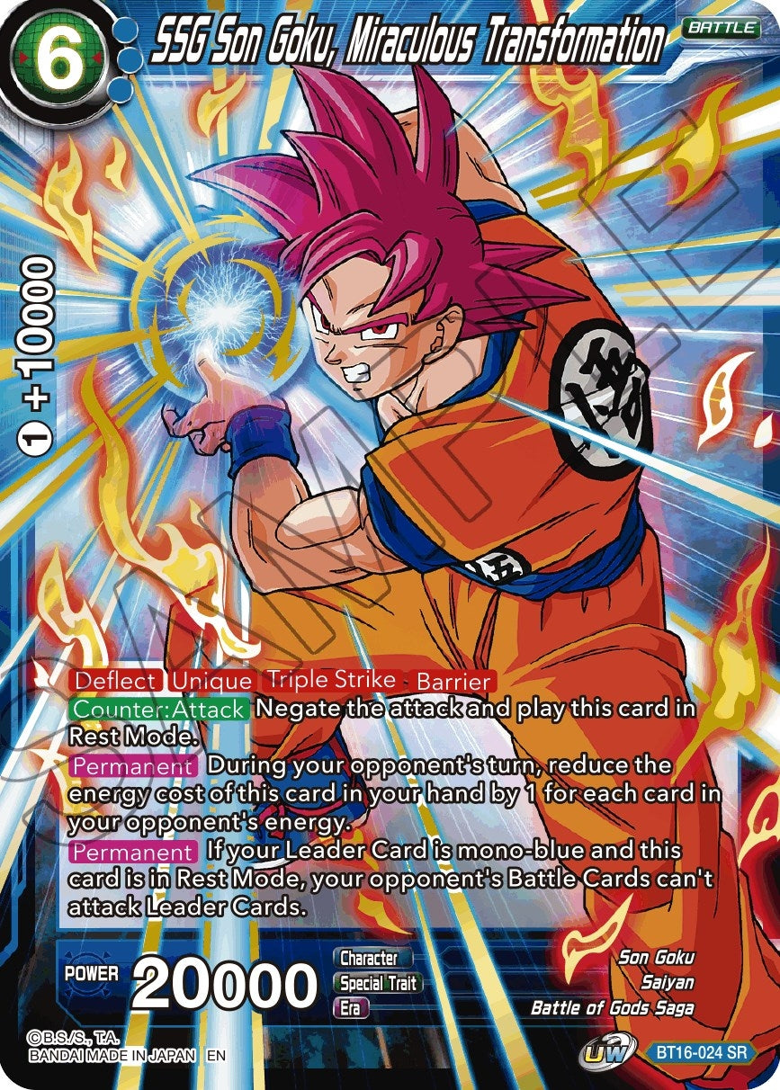 Image for SSG Son Goku, Miraculous Transformation - Dragon Ball Super: Masters
