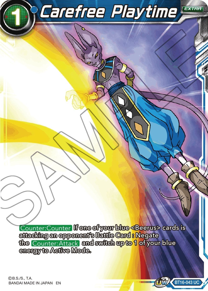 Image for Carefree Playtime - Dragon Ball Super: Masters