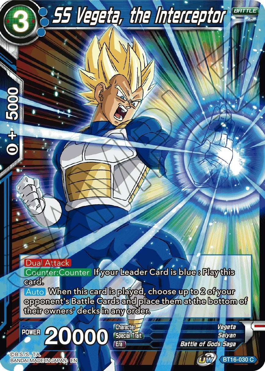 Image for SS Vegeta, the Interceptor - Dragon Ball Super: Masters