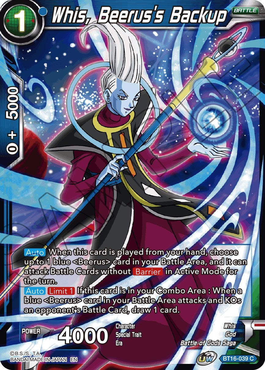 Image for Whis, Beerus's Backup - Dragon Ball Super: Masters