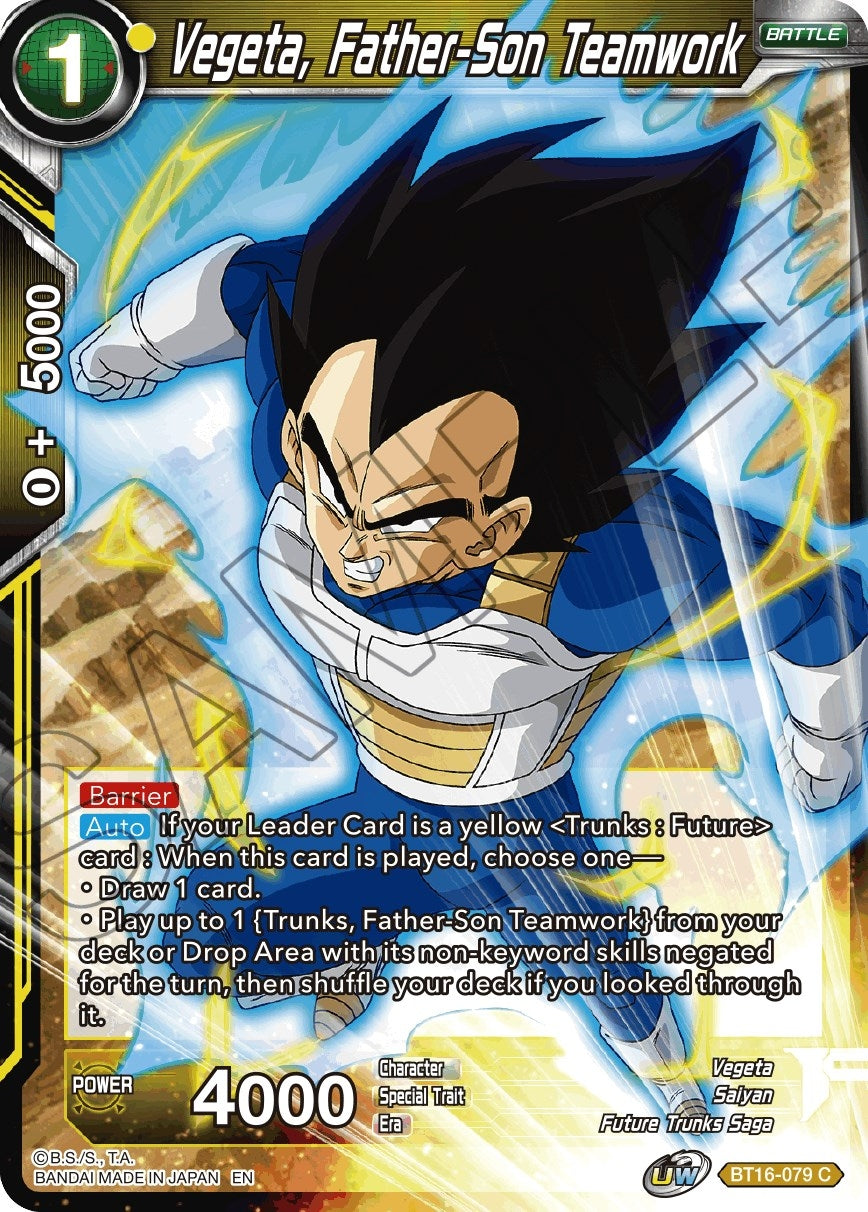 Image for Vegeta, Father-Son Teamwork - Dragon Ball Super: Masters