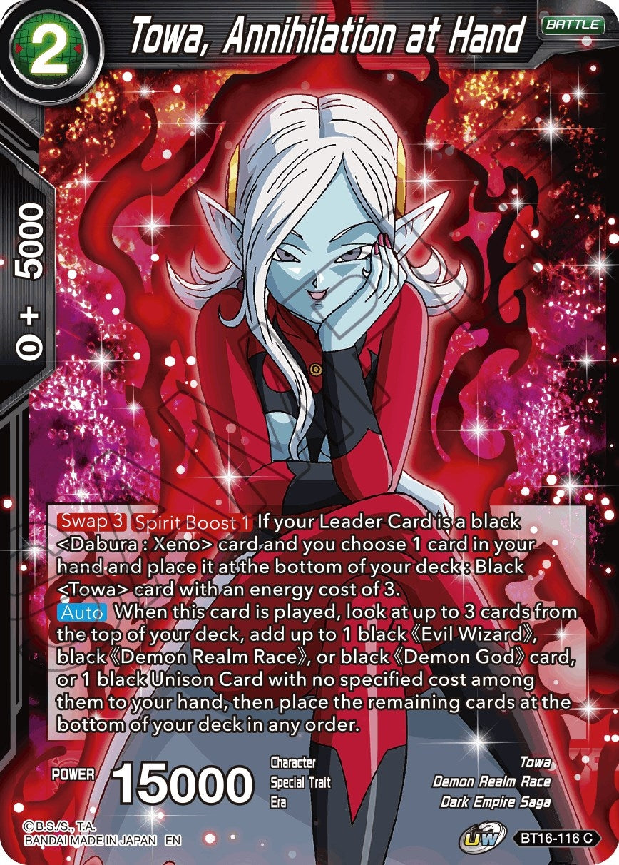 Image for Towa, Annihilation at Hand - Dragon Ball Super: Masters