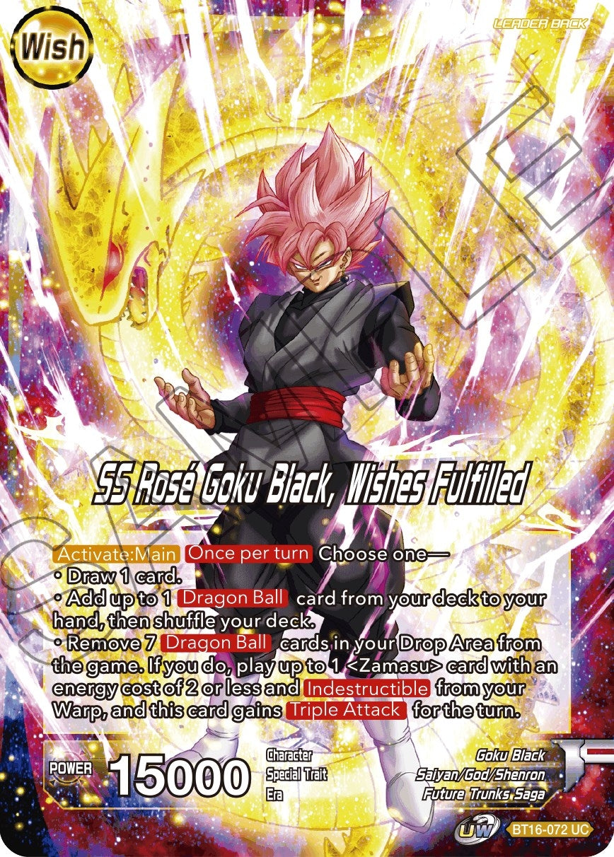 Image for Zamasu // SS Rose Goku Black, Wishes Fulfilled - Dragon Ball Super: Masters
