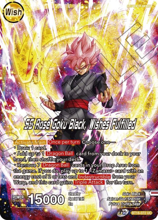 Image for Zamasu // SS Rose Goku Black, Wishes Fulfilled - Dragon Ball Super: Masters