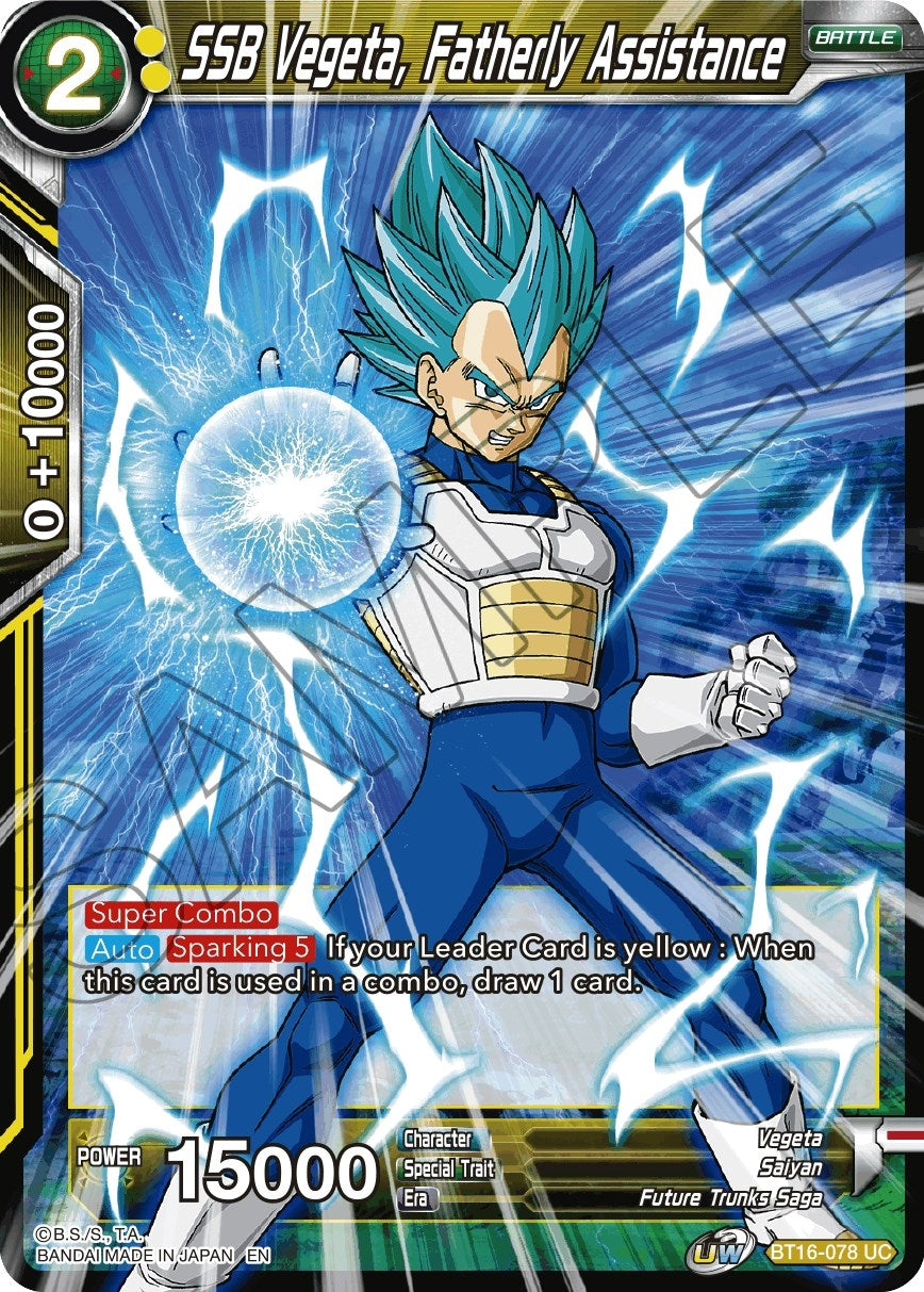 Image for SSB Vegeta, Fatherly Assistance - Dragon Ball Super: Masters