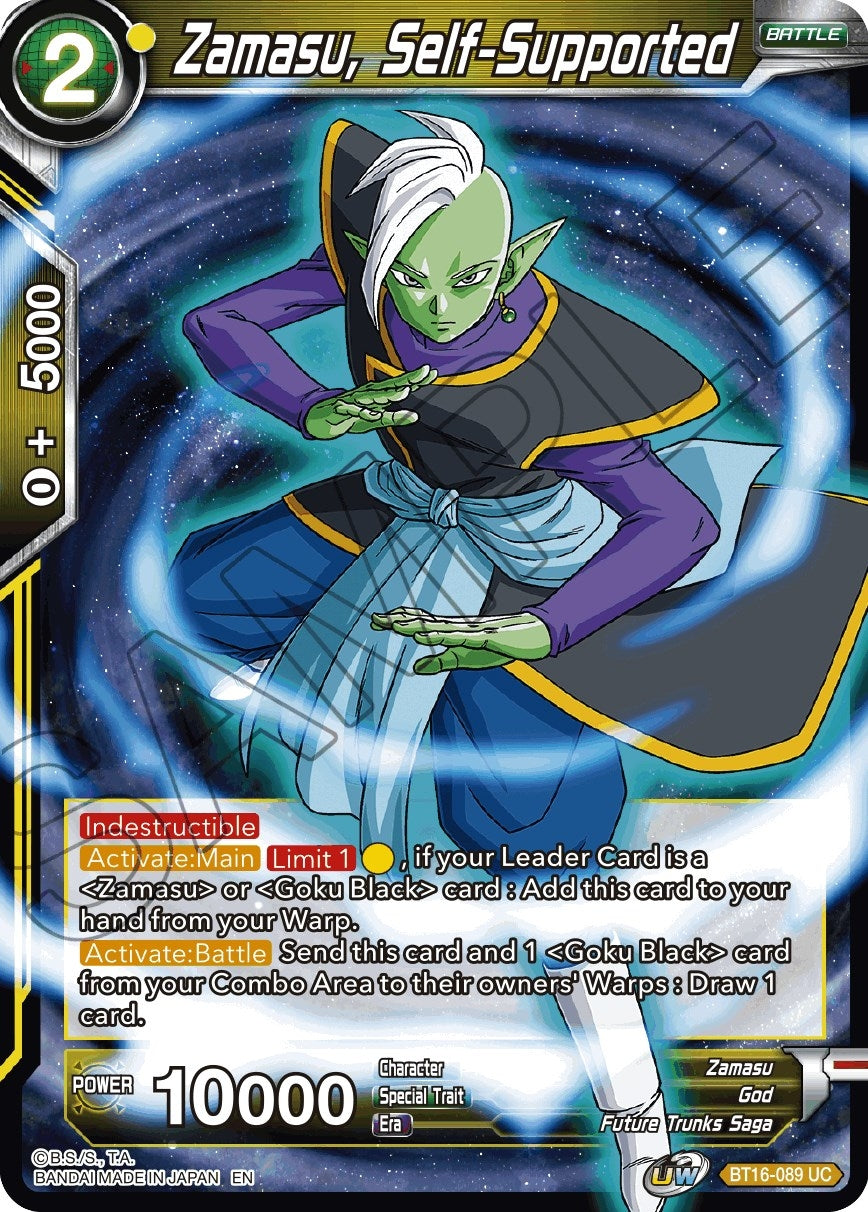 Image for Zamasu, Self-Supported - Dragon Ball Super: Masters