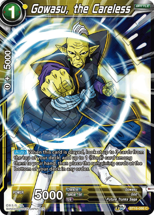 Image for Gowasu, the Careless - Dragon Ball Super: Masters