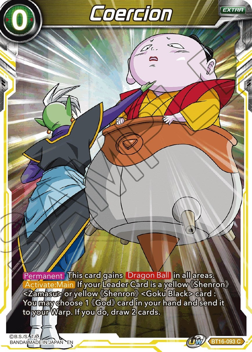 Image for Coercion - Dragon Ball Super: Masters