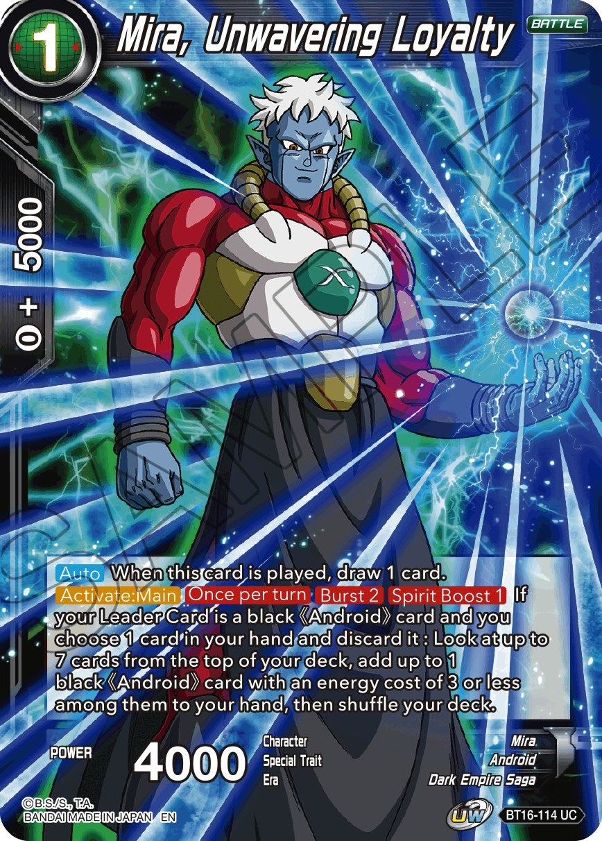 Image for Mira, Unwavering Loyalty - Dragon Ball Super: Masters
