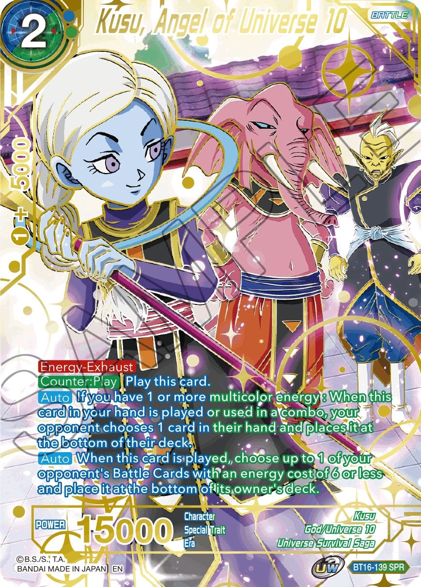 Image for Kusu, Angel of Universe 10 (SPR) - Dragon Ball Super: Masters