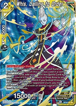 Image for Whis, Calling to Order - Dragon Ball Super: Masters