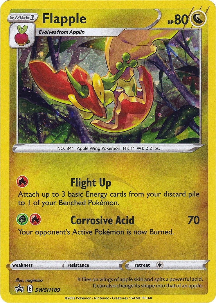 Image for Flapple - SWSH189 - Pokemon