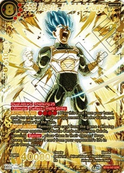 Image for SSB Vegeta, Unbridled Power (God Rare) - Dragon Ball Super: Masters