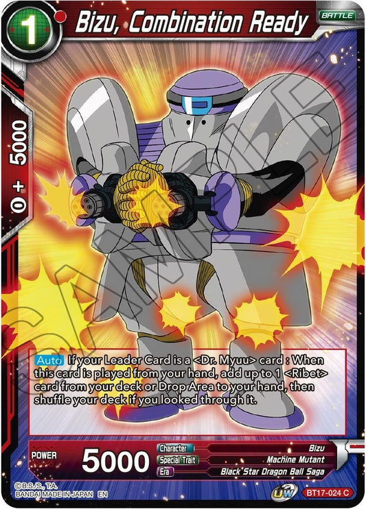 Image for Bizu, Combination Ready - Dragon Ball Super: Masters
