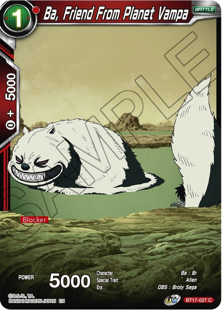 Image for Ba, Friend From Planet Vampa - Dragon Ball Super: Masters