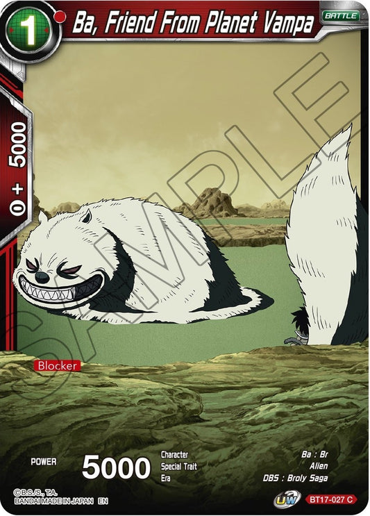 Image for Ba, Friend From Planet Vampa - Dragon Ball Super: Masters