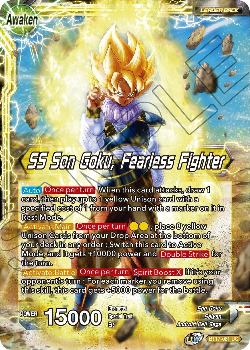 Image for Son Goku // SS Son Goku, Fearless Fighter - Dragon Ball Super: Masters