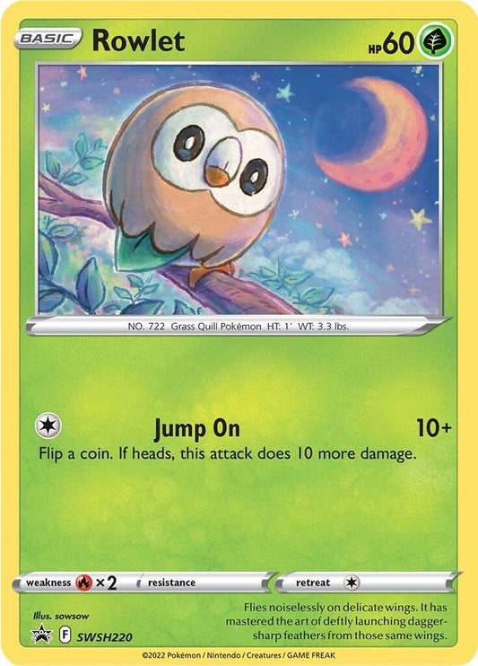 Image for Rowlet - SWSH220 - Pokemon